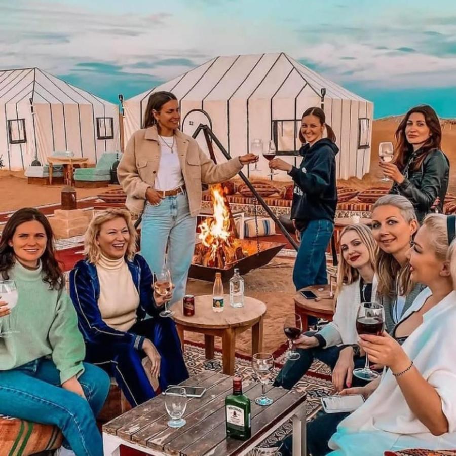 Hotel Family Luxury Glamping Merzouga Exterior foto